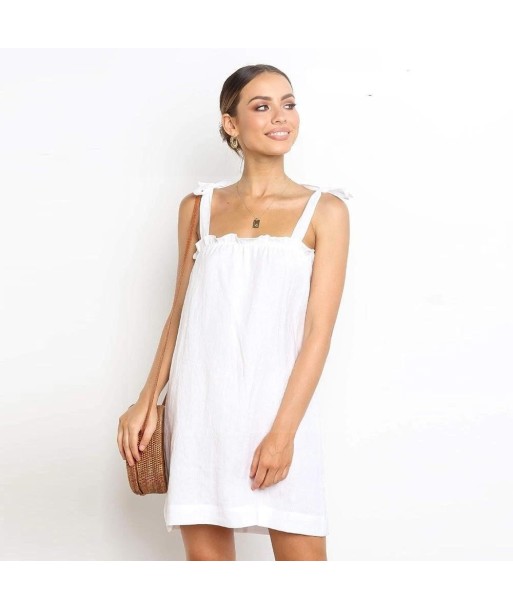 Robe blanche style boheme chic femme chez Cornerstreet bien 