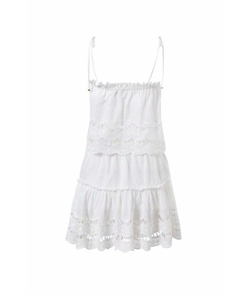 Robe dentelle hippie chic blanche votre