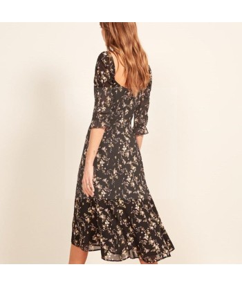 Robe longue boheme avec manche Economisez 