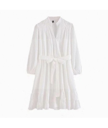 Robe blanche courte style hippie chic sélection de produits