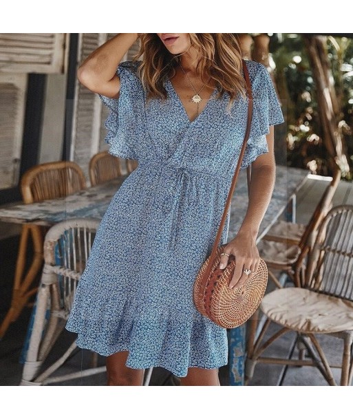 Robe hippie bleu sur le site 