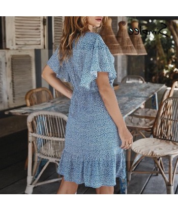 Robe hippie bleu sur le site 