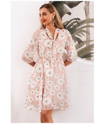 Robe boheme chic rose pale Le MVP de beaucoup