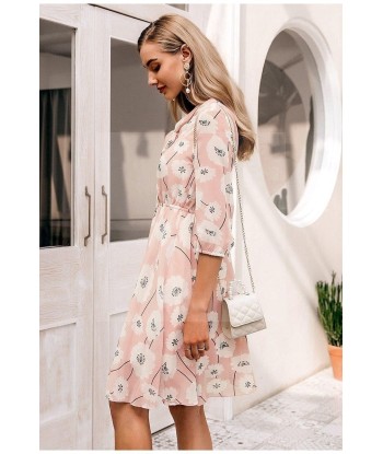 Robe boheme chic rose pale Le MVP de beaucoup