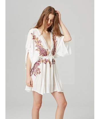 Robe hippie chic fleurie commande en ligne