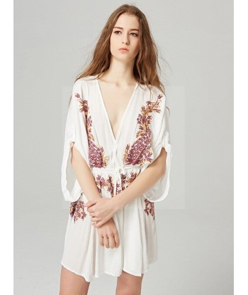 Robe hippie chic fleurie commande en ligne