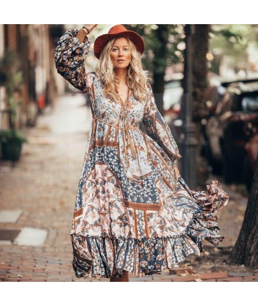 Robe ethnique hippie chic online