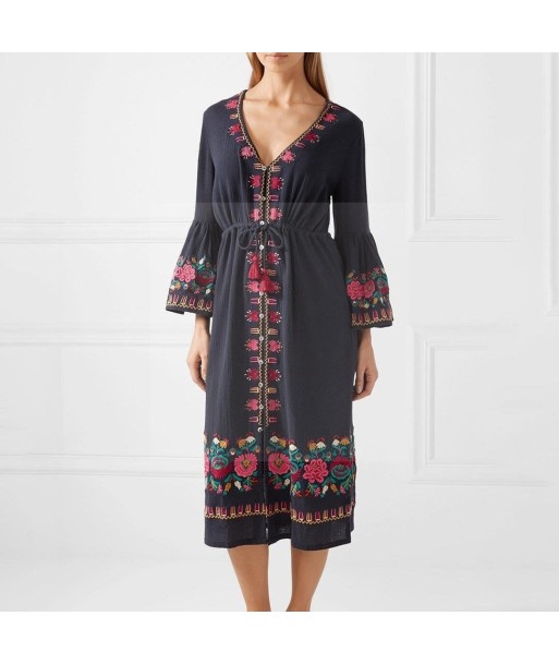 Robe hippie chic hiver Fin de série