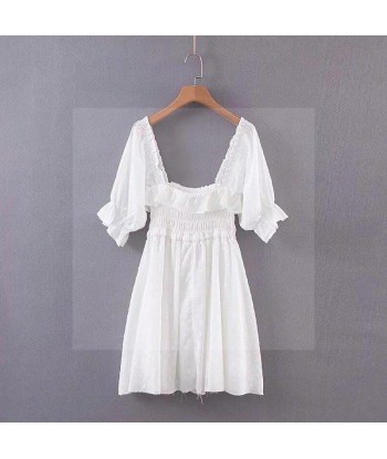 Robe hippie chic blanc Comment ça marche