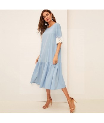 Robe boho hiver le des métaux précieux