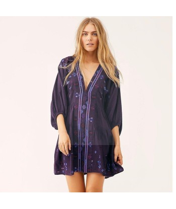 Robe boheme coton indien les ligaments