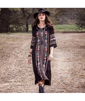 Robe longue boheme boho Par le système avancé 