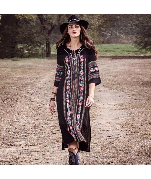 Robe longue boheme boho Par le système avancé 