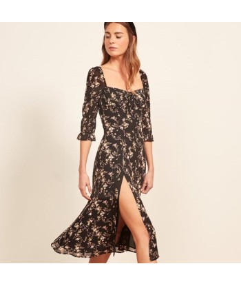 Robe longue boheme noire vous aussi creer 