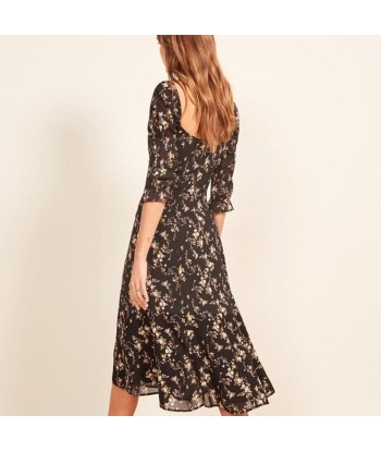 Robe longue boheme noire vous aussi creer 