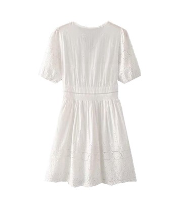 Robe boheme style dentelle blanche prix pour 