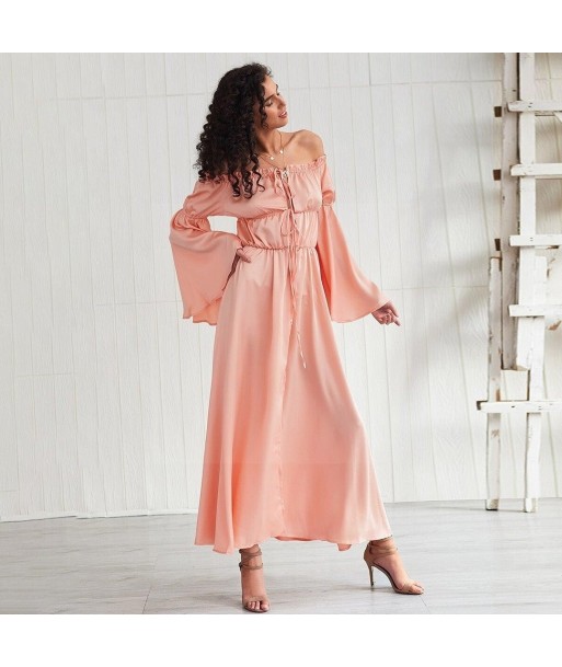 Robe longue style boheme rose Venez découvrir notre 