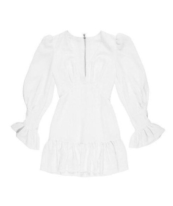 Robe boho blanche commande en ligne