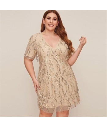 Robe hippie style grande taille suggérées chez