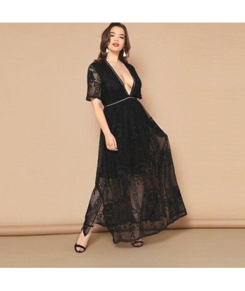 Robe longue boheme grande taille les muscles