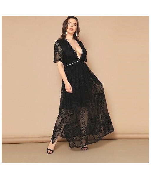 Robe longue boheme grande taille les muscles