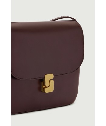 BURGUNDY BELLISSIMA MAXI BAG le des métaux précieux