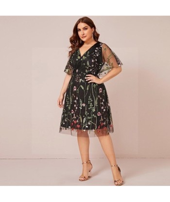 Robe boheme chic dentelle grande taille votre restaurant rapide dans 