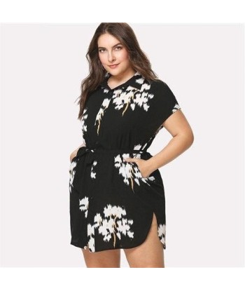 Robe style boheme grande taille fleurie de votre