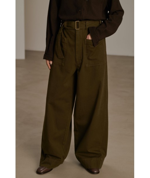 VAGABOND KHAKI TROUSERS Par le système avancé 