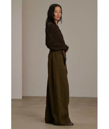 VAGABOND KHAKI TROUSERS Par le système avancé 