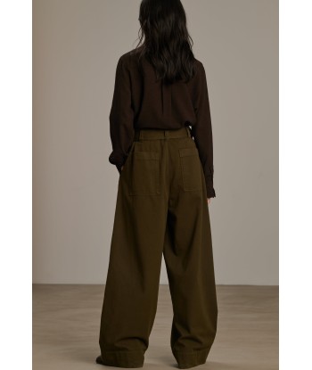 VAGABOND KHAKI TROUSERS Par le système avancé 