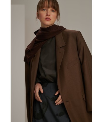 ALCESTE BROWN JACKET de pas cher