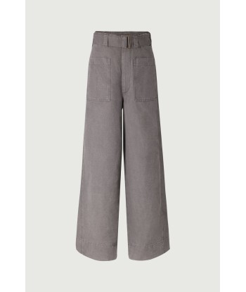 VAGABOND GREY TROUSERS brillant des détails fins