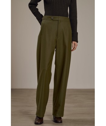 WALLY KHAKI TROUSERS Paris Déstockage Promo