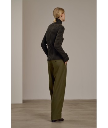 WALLY KHAKI TROUSERS Paris Déstockage Promo