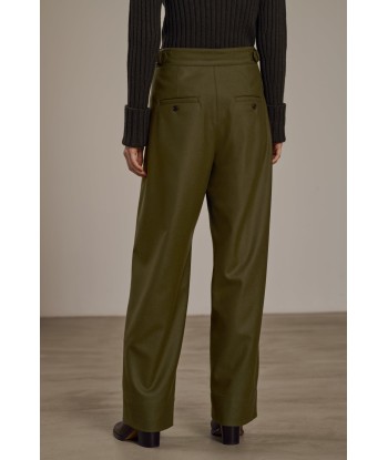 WALLY KHAKI TROUSERS Paris Déstockage Promo