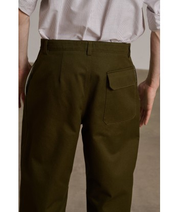 KHAKI CHET TROUSERS chez Cornerstreet bien 