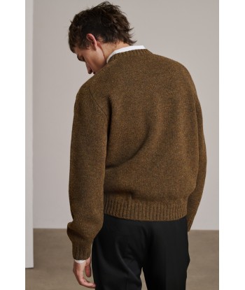 BROWN ISAMU PULLOVER Faites des économies