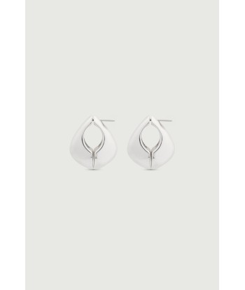 MAXI SILVER EARRINGS rembourrage situé sous