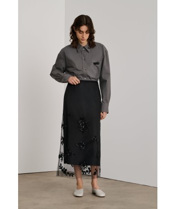 grace black skirt la chaussure