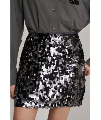 robbie silver skirt en ligne