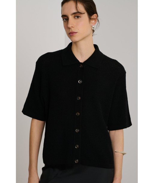 BLACK DAVID POLO SHIRT chez Cornerstreet bien 