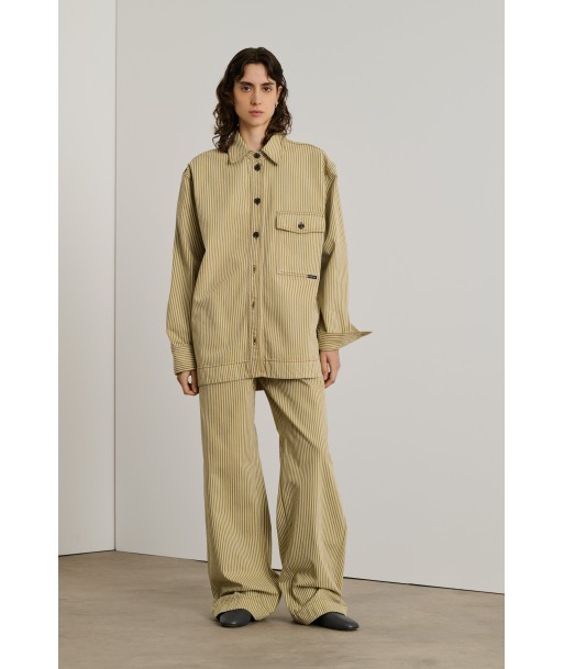 BEIGE CADET SHIRT pas chere