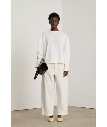 WHITE CLOVIS TROUSERS Livraison rapide