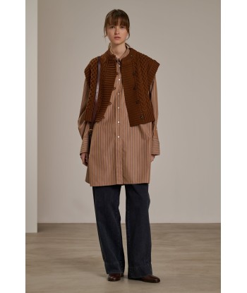 BARON BROWN CARDIGAN pas cher