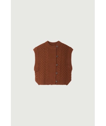 BARON BROWN CARDIGAN pas cher