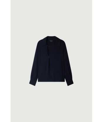 CAMELIA NAVY BLOUSE l'évolution des habitudes 