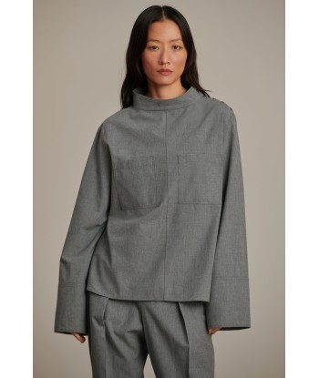 CANNES GREY BLOUSE ou a consommer sur place