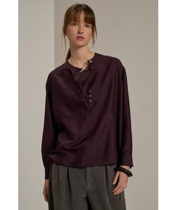 BADEN PURPLE BLOUSE Les êtres humains sont 