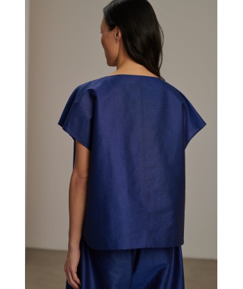 COLOMBIE BLUE BLOUSE s'inspire de l'anatomie humaine